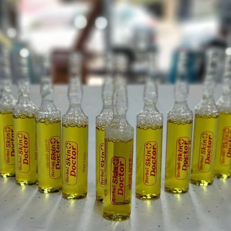 پک ویال مالشی ضد ریزش مو دکتر اسکین