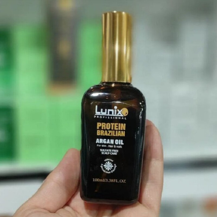 روغن آرگان پروتئین برزیلی لونیکس Lunix