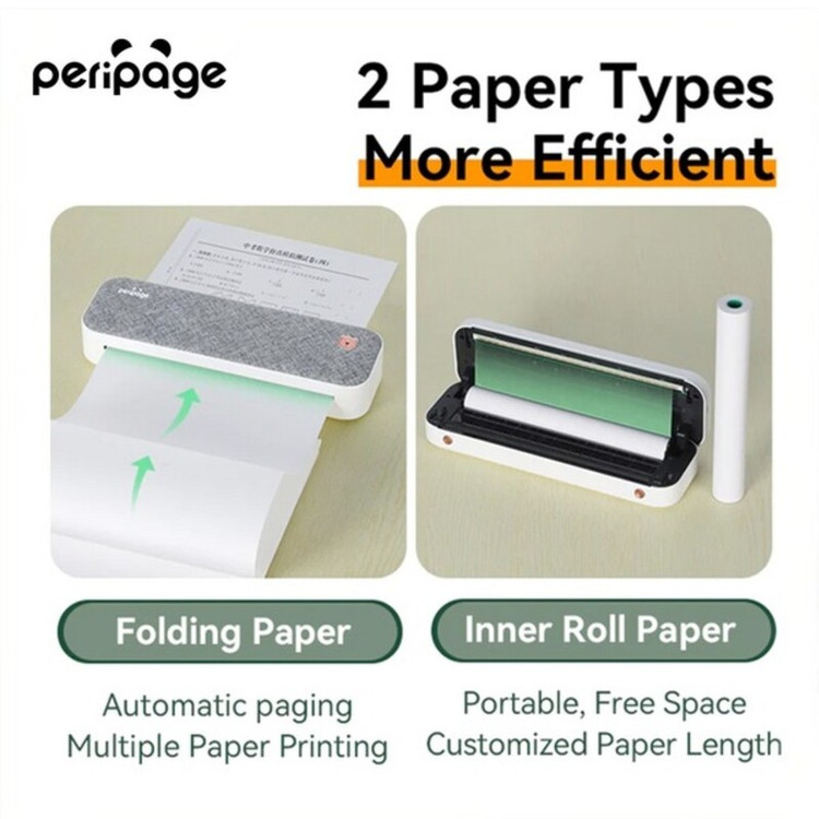پیرینتر حرارتی a4 peripage