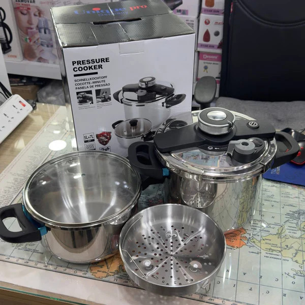 زودپز کلیپسی یونیک 5+7 لیتر